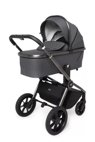 MUUVO KÉSZLET Babakocsi Quick SE 2 Diamond graphite szett 2in1 + CYBEX Aton B2 i-Size + alap