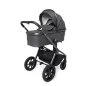   MUUVO KÉSZLET Babakocsi Quick SE 2 Diamond graphite szett 2in1 + CYBEX Aton B2 i-Size + alap
