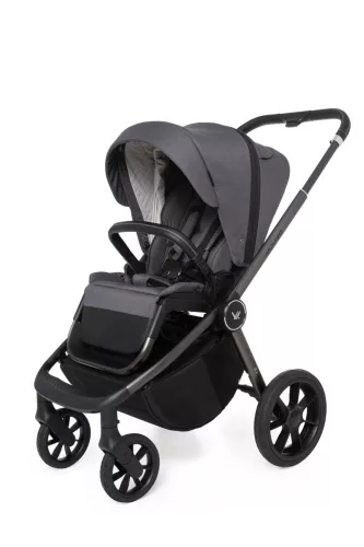 MUUVO KÉSZLET Babakocsi Quick SE 2 Diamond graphite szett 2in1 + CYBEX Aton B2 i-Size + alap