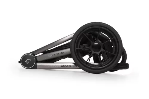 MUUVO KÉSZLET Babakocsi Quick SE 2 Diamond graphite szett 2in1 + CYBEX Aton B2 i-Size + alap