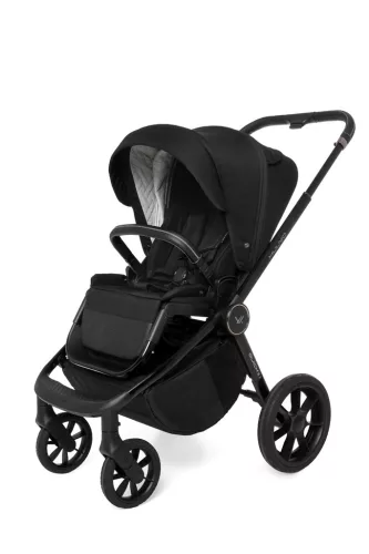 MUUVO KÉSZLET Babakocsi Quick SE 2 Chromium black szett 2in1 + CYBEX Aton B2 i-Size + alap