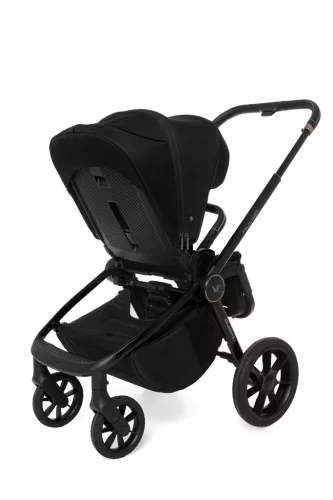 MUUVO KÉSZLET Babakocsi Quick SE 2 Chromium black szett 2in1 + CYBEX Aton B2 i-Size + alap