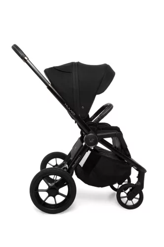MUUVO KÉSZLET Babakocsi Quick SE 2 Chromium black szett 2in1 + CYBEX Aton B2 i-Size + alap