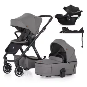   PETITE&MARS KÉSZLET Babakocsi 4v1 ICON Dove Grey LITE AIR + CYBEX Aton B2 i-Size