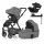 PETITE&MARS KÉSZLET Babakocsi 4v1 ICON Dove Grey LITE RWS + CYBEX Aton B2 i-Size