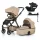 PETITE&MARS KÉSZLET Babakocsi 4v1 ICON Mocha Beige LITE RWS + CYBEX Aton B2 i-Size