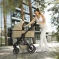   PETITE&MARS KÉSZLET Babakocsi 4v1 ICON Mocha Beige XXL RWS + CYBEX Aton B2 i-Size