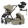 PETITE&MARS KÉSZLET Babakocsi 4v1 ICON Mossy Green LITE AIR + CYBEX Aton B2 i-Size