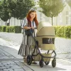 PETITE&MARS KÉSZLET Babakocsi 4v1 ICON Mossy Green LITE AIR + CYBEX Aton B2 i-Size