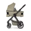 PETITE&MARS KÉSZLET Babakocsi 4v1 ICON Mossy Green LITE RWS + CYBEX Aton B2 i-Size