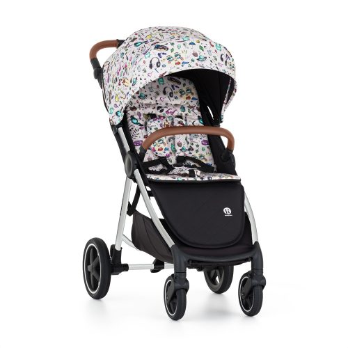 PETITE&MARS Sport babakocsi Royal3 Silver Limited100 Tattoo