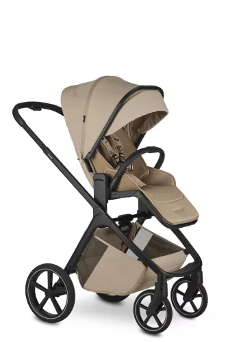 EASYWALKER Kombinált babakocsi Zoey Almond Taupe + CBX By CYBEX Aton B2 i-Size + bázis