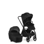   EASYWALKER Kombinált babakocsi Zoey Pure Black + CBX By CYBEX Aton B2 i-Size + bázis