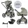 EASYWALKER Kombinált babakocsi Zoey Sage Green + CBX By CYBEX Aton B2 i-Size + bázis