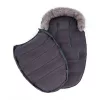 PETITE&MARS Téli szett Comfy 4in1 bundazsák + kézmelegítő kesztyű babakocsira Furry Veritable Khaki
