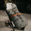 PETITE&MARS Téli szett Jibot 3in1 bundazsák + kézmelegítő kesztyű babakocsira Jasie Dark Walnut