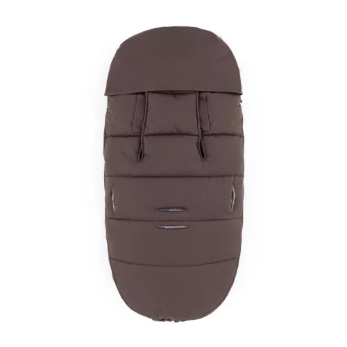 PETITE&MARS Comfy 4v1 téli bundazsák szett + babakocsi kézmelegítő Furry Rich Brown