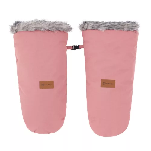 PETITE&MARS Arctic 4v1 téli bundazsák szett + babakocsi kézmelegítő Fjora Old Rose