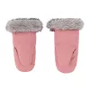 PETITE&MARS Arctic 4v1 téli bundazsák szett + babakocsi kézmelegítő Fjora Old Rose