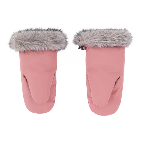 PETITE&MARS Arctic 4v1 téli bundazsák szett + babakocsi kézmelegítő Fjora Old Rose