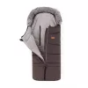 PETITE&MARS Arctic 4v1 téli bundazsák szett + babakocsi kézmelegítő Furry Rich Brown