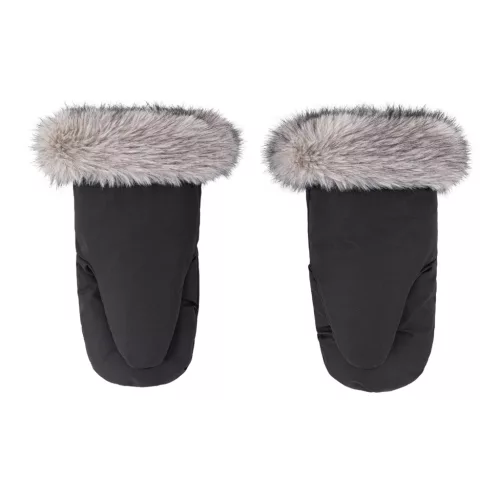 PETITE&MARS Arctic 4v1 téli bundazsák szett + babakocsi kézmelegítő Fjora Forever Black