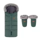 PETITE&MARS Arctic 4v1 téli bundazsák szett + babakocsi kézmelegítő Fjora Khaki
