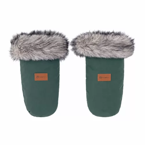 PETITE&MARS Arctic 4v1 téli bundazsák szett + babakocsi kézmelegítő Fjora Khaki
