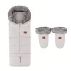 PETITE&MARS Arctic 4v1 téli bundazsák szett + babakocsi kézmelegítő Fjora Champagne Shower