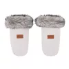 PETITE&MARS Arctic 4v1 téli bundazsák szett + babakocsi kézmelegítő Fjora Champagne Shower