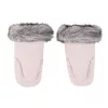 PETITE&MARS Arctic 4v1 téli bundazsák szett + babakocsi kézmelegítő Fjora Rose Petal