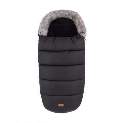 PETITE&MARS Comfy 4v1 téli bundazsák szett + babakocsi kézmelegítő Fjora Forever Black