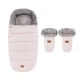 PETITE&MARS Comfy 4v1 téli bundazsák szett + babakocsi kézmelegítő Fjora Rose Petal