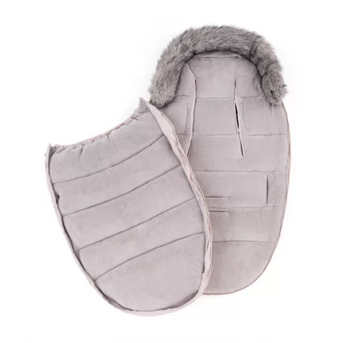 PETITE&MARS Comfy 4v1 téli bundazsák szett + babakocsi kézmelegítő Fjora Rose Petal