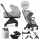 EASYWALKER Babakocsi szett 4 az 1-ben Rockey S Fresh Green + CYBEX Aton B2 i-Size + bázis