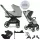 EASYWALKER Babakocsi szett 4 az 1-ben Rockey L Fresh Green + CYBEX Aton B2 i-Size + bázis