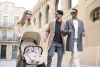 EASYWALKER Babakocsi szett 4 az 1-ben Rockey L Fresh Green + CYBEX Aton B2 i-Size + bázis