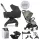EASYWALKER Babakocsi szett 4 az 1-ben Rockey S Peanuts Iconic + CYBEX Aton B2 i-Size + bázis