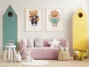 CEBA BABY Plakát Fluffy Puffy Joe 50 x 70 cm