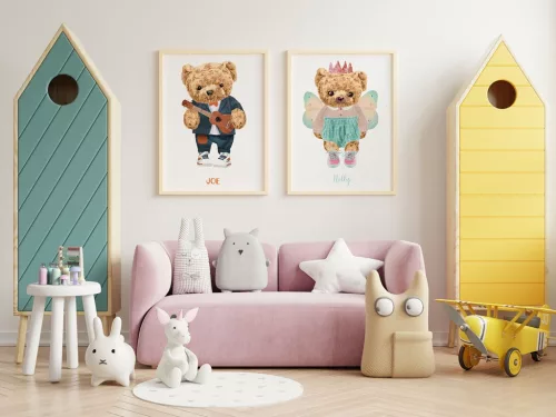 CEBA BABY Plakát Fluffy Puffy Joe 50 x 70 cm