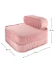 Wigiwama Flip Fotel - Pink Mousse