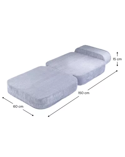 Wigiwama Flip Fotel - Blueberry Blue