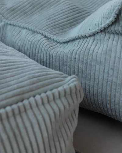 Wigiwama Szögletes Puff, Peppermint Green