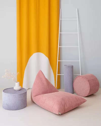 Wigiwama Henger Puff - Pink Mousse