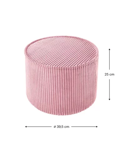 Wigiwama Henger Puff - Pink Mousse