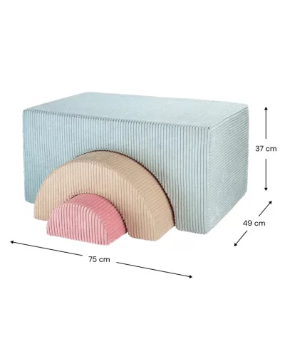 Wigiwama Szivárvány Játékszett - Peppermint Green