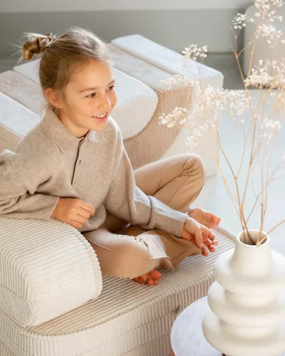 Wigiwama Flip Fotel - Marshmallow