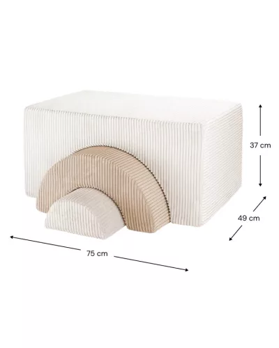 Wigiwama Szivárvány Játékszett - Marshmallow