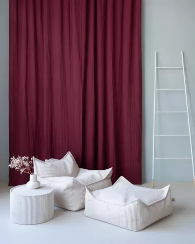 Wigiwama Szögletes Puff, Marshmallow