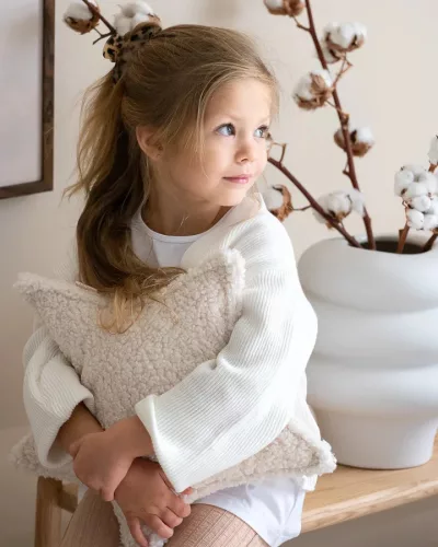 Wigiwama Csillag Párna - Cream White